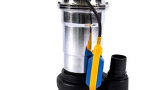 Pompa inox apa murdara cu plutitor, SWP-750-50F, 3 KW, 416 l/min, Inaltime Refulare-20m, Bobinaj Cupru, Micul Fermier