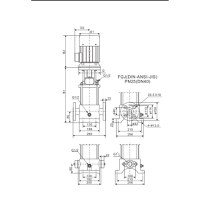 Pompa Recirculare Centrala IBO IPML 40-18-0.75, 750W, 267 l/min, H Refulare 20m, 230V - 2