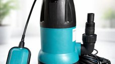 Pompa submersibila Brillo 900W pentru apa murdara, debit 15000l/h, inaltime refulare 11m