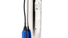 Pompa submersibila din inox, cu plutitor, 125SCM Gmax, 750W, 130 l/min, H ref. 43m