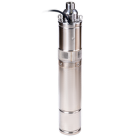 Pompa submersibila inox cu surub ( snec ), apa curata, EGDA1.2-50-0.37, Gmax, 370W, 30 l/min, H ref. 80m - 1