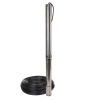 Pompa submersibila inox, IBO Dambat, 3ISP 2-30, 750W, 50l/min, H-115m, cablu 20m - 8