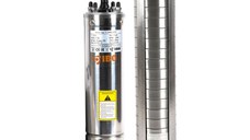 Pompa Submersibila Inox IBO Polonia, 4ISP 14-10, 3 KW, 383 l/min, H Refulare 66 m, 4 Toli, Cablu 20 m