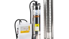 Pompa submersibila Inox IBO Polonia, 4ISP 3-16, 1.1KW, 83 l/min, H Refulare 100 m, cablu 20m