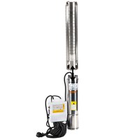 Pompa Submersibila Inox IBO Polonia, 4ISP 8-13, 2.2 KW, 240 l/min, H Refulare 74 m, 4 Toli, Cablu 20 m - 6