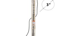 Pompa Submersibila Rezistenta la Nisip, IBO 3TI27, 750 W, 50 l/min, H Refulare 110 m + 20 m cablu