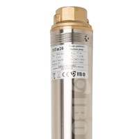 Pompa SubmersibilaRezistenta la Nisip , IBO 3STM20, 1100 W, 100 l/min, H Refulare 77 m, 3 Toli + 20 m cablu - 7