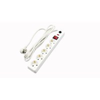 Prelungitor 5 prize 3m cu protectie, cablu 3x1.5mmp Well - 1