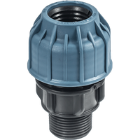 Racord compresiune cu FE, Elysee , Dimensiune 25x1/2" , PN10 - 1