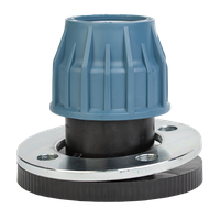 Racord compresiune cu flansa metalica PN16, Elysee, Dimensiune 75x2 1/2" - 1