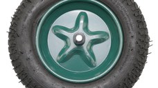 Roata roaba - Universala - ax subtire 14mm - mixt -dimensiuni 3.50-8 4PR