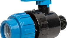 Robinet Pvc Cu Bila Compresiune X Fe, 32x1