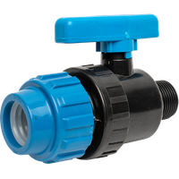 Robinet Pvc Cu Bila Compresiune X Fe, 32x1" - 1