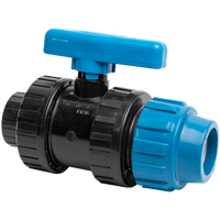 Robinet Pvc Cu Bila Compresiune X Fe, Dimensiune 225x3/4" - 1
