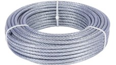 Rola 25 m cablu otel zincat, diametru 4mm, Micul Fermier