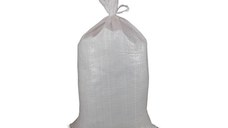 Saci de rafie 50 x 100 capacitate 45 kg 100 buc / set -albi