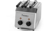 Sandwich toaster dim.300x200x(H)223,230V 1200W