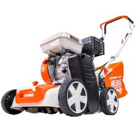 Scarificator pentru gazon RURIS RXH909, motor benzina 4T, 212 CC, 5.5 CP, latime lucru 400 mm, sac colector 40 litri - 3