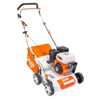 Scarificator pentru gazon RURIS RXH909, motor benzina 4T, 212 CC, 5.5 CP, latime lucru 400 mm, sac colector 40 litri - 2