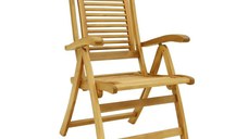 Scaun Gradina Hecht Camberet Royal Chair, Lemn Acacia, Ergonomic