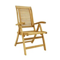 Scaun Gradina Hecht Camberet Royal Chair, Lemn Acacia, Ergonomic - 1