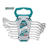 Set 8 chei inelare cu cot - 6-22mm TOTAL (INDUSTRIAL) - 1