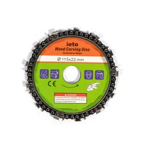 Set Disc cu lant 110mm pentru polizor unghiular - 5 bucati - 1