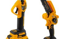 Set mini Fierastrau CS1 si Foarfeca de Gradina GS1 pe Acumulator Rotor, 500 W,600 W 4500 rot/min, 21 V 3 Ah