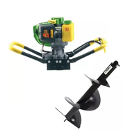 Set Motoburghiu Pamant - PARTNERPRO PPE1500, Putere 2.0 CP + 1 x burghiu 250mm - 1