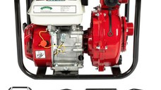 Set Motopompa de inalta presiune pentru irigatii, 7CP, H ref 60m, 500 l/min, 2 toli, benzina, Micul Fermier, Model Nou, furtun ref. 20m, furtun abs 8m