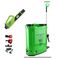 Set Pompa de stropit cu acumulator + manuala, 2 in 1, 16L, Micul Fermier by Pandora + Atomizor electric, Vermorel electric - 1