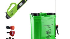 Set Pompa de stropit cu acumulator + manuala, 2 in 1, 16L, Micul Fermier by Pandora + Atomizor electric, Vermorel electric