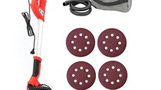 Slefuitor pereti cu aspirator Blade, 750W, 6 discuri, iluminare LED