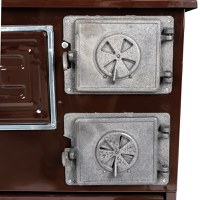 Soba pe lemne Grand Fantazia 9kW, samotata cu plita si cuptor pentru gatit, cos stanga - 8