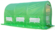 Solar gradina, legume, 3 x 2 x 2m, structura otel galvanizat, suprafata 6 mp