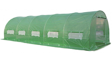 Solar gradina, legume, 8 x 3 x 2m, structura otel galvanizat, suprafata 24 mp