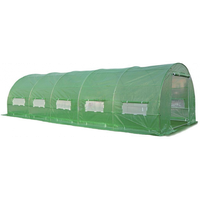 Solar gradina, legume, 8 x 3 x 2m, structura otel galvanizat, suprafata 24 mp - 1