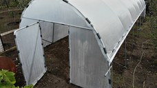 Solar gradina profesional, 12 x 4 x 3 m, 48 mp, structura otel galvanizat