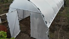 Solar gradina profesional, 14 x 4 x 3 m, 56 mp, structura otel galvanizat