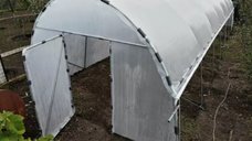Solar gradina profesional, 8 x 3 x 2.5 m, 24 mp, structura otel galvanizat