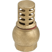 Sorb cu filtru din alama, 3/4 toli, filet interior - 1