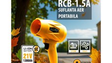 Suflanta Aer pe Acumulator Rotor RCB-1.5A 45m/s, 21V/1,3Ah