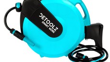 Tambur Automat Detoolz cu Furtun 20m 1/2“, DZ-IR1001-G01