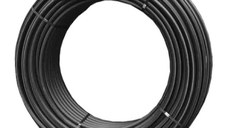 Teava PEHD, APA POTABILA, PE80, PN6, 25mm, rola 200m, (PPS), FABRICATA IN ROMANIA