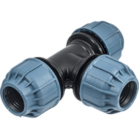 Teu egal compresiune PN 10 si PN 16, Elysee, Dimensiune 32 mm, Presiune 10 Bari - 1