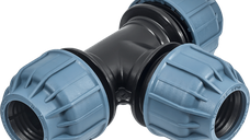 Teu egal compresiune PN 10 si PN 16, Elysee, Dimensiune 40 mm, Presiune 10 Bari