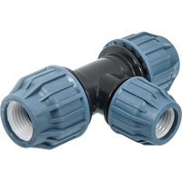 Teu reducator compresiune PN 16, Elysee, Dimensiune 63x50 mm - 1