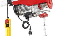 Troliu electric, electropalan cu franghie, HECHT 8450, sarcina maxima de 500 kg, 800 W