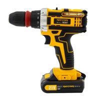 Trusa Autofiletanta pe Acumulator 21V Rotor RCD21 + biti, 1350 RPM, Brushless - 6