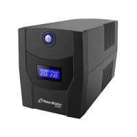 UPS line interactiv 1500VA/900W, afisaj LCD, iesire 4xSchuko, baterie 2x12V/7.2Ah Powerwalker - 1